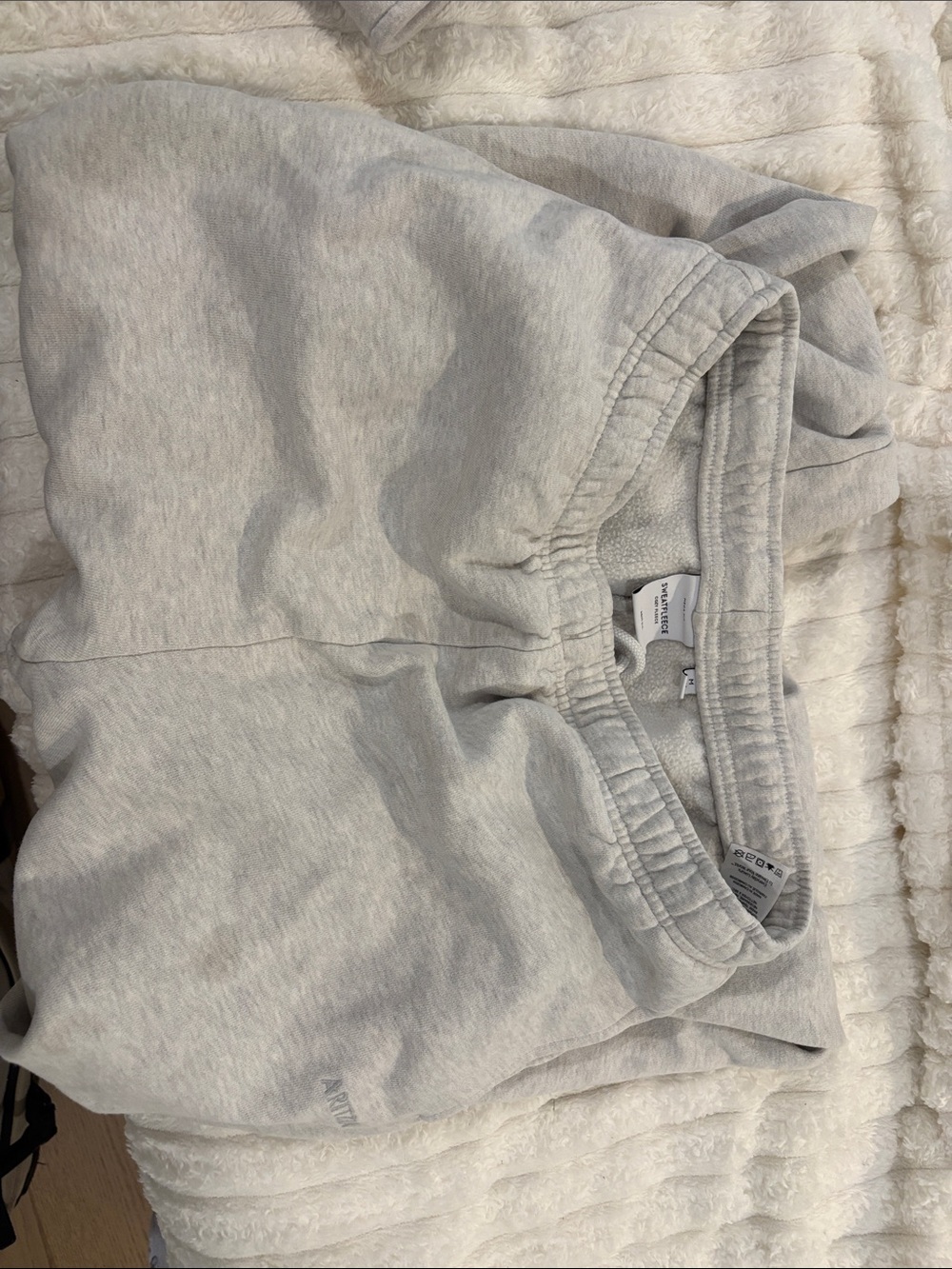 Aritzia Light Gray Kids Sweatpants